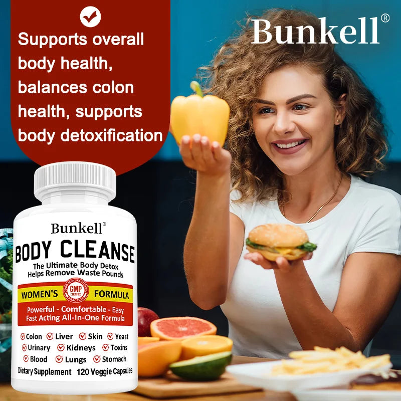 Plant Blend Extract Capsules – Candida Cleanse & Liver Detox Detox Supplement Capsules Oasis Select