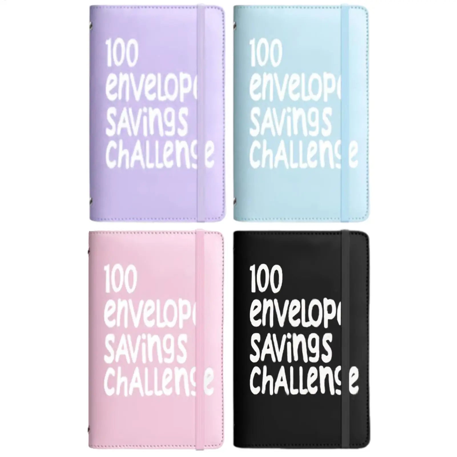 Envelope Money Saving Book Budget Binder 100 Days Tracker Envelopes for Budget Management Home School Men Women Children Oasis Select