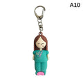 Syringe-Shaped Ampoule Bottle Opener Keychain Rubber Cutter Aid Medication Vial Breaker Tool For Home Nurses And Doctors Oasis Select A10