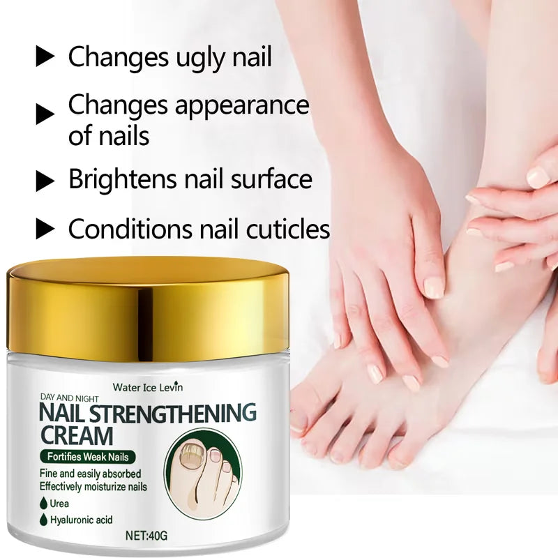 Day & Night Nail Strengthening Cream – Hyaluronic Acid & Urea Nail Strengthening Cream Oasis Select