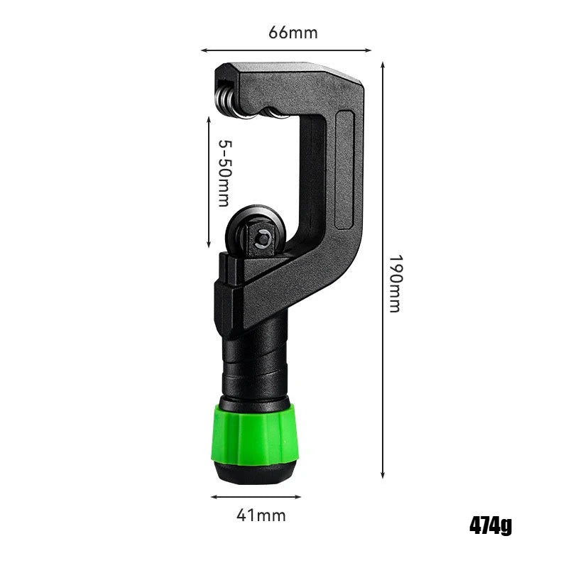 JUSTINLAU Manual Bearing Rotary 4-70mm Stainless Steel Pipe Cutter for Decoration Water and Electricity Work Manual Pipe Cutter Oasis Select 5-50mm