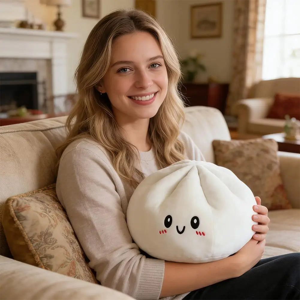 Giant Dumpling Squishy Stress Ball – 10.2" Slow Rising Toy Squishy Stress Toy Oasis Select