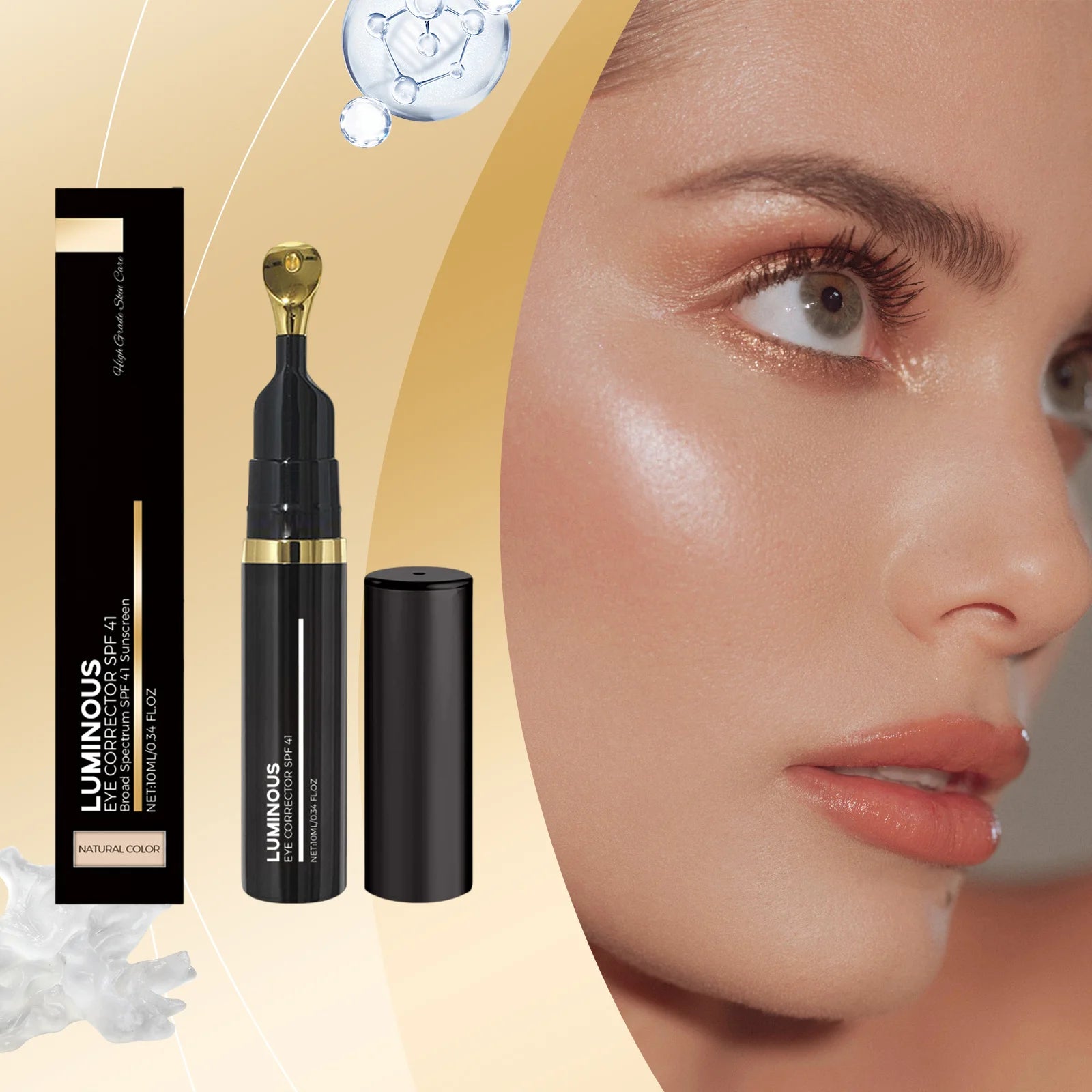 Facial Concealer Waterproof Natural Color Acne High Coverage Brightening Oil Control Moisturizing Liquid Concealer Face Makeup Oasis Select