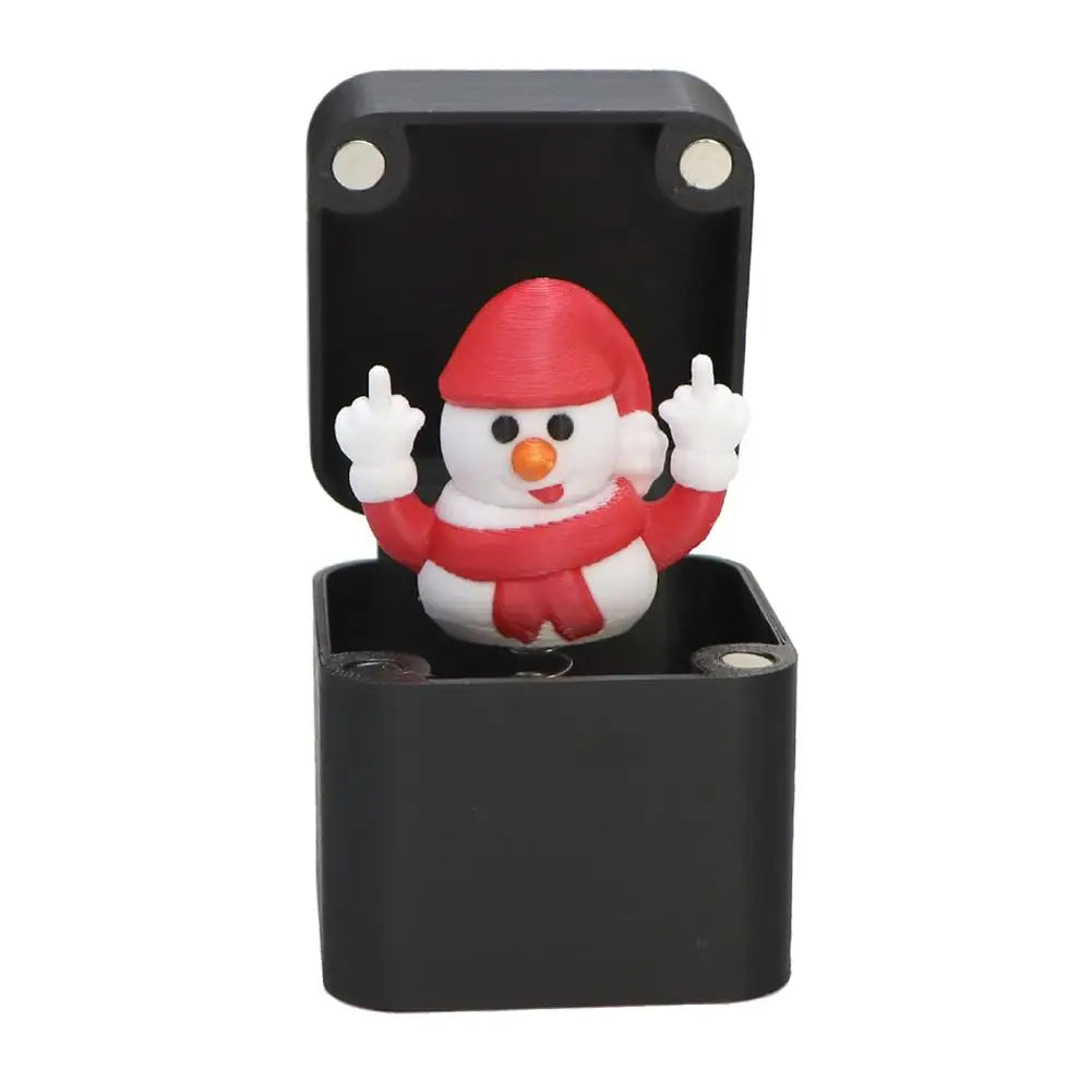 Christmas Middle Finger In A Box Prank Figure Home Party New Year Bouncing Character Statue Decoration Prop Special Special Gift Oasis Select 08