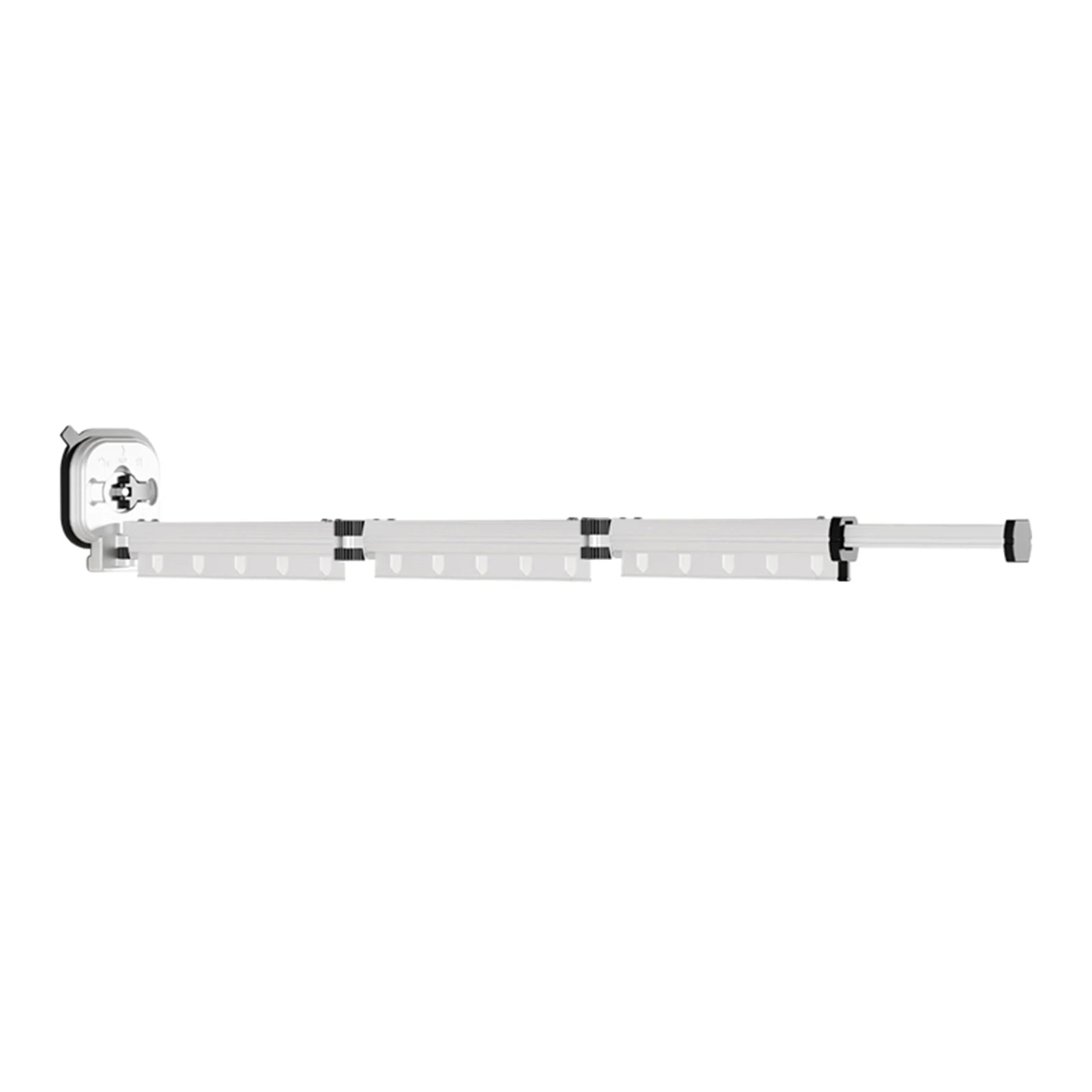 No-Drill Folding Wall-Mount Clothes Drying Rack | Suction Cup
