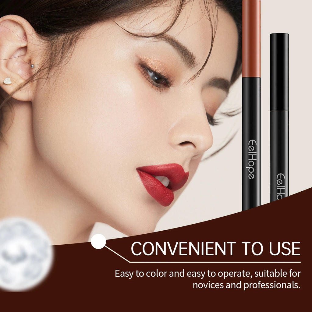 Eelhope 4-Pronged Eyebrow Pencil – Waterproof Micro Tip 3D Eyebrow Pencil Oasis Select