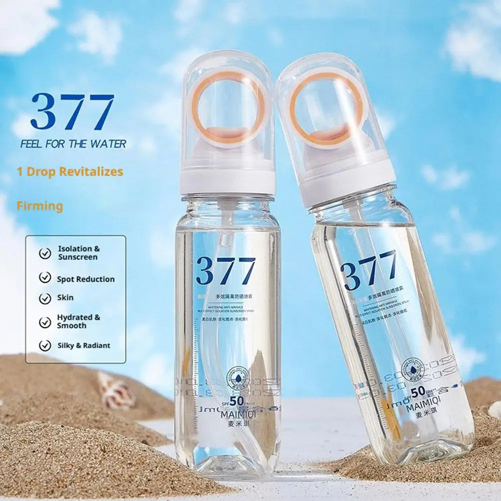 Full Body Care 377 Spray Spf50 Plus Nourish Skin Moisturize Whitening Anti Wrinkle Ideal For Face Neck And Body Sun Protection Oasis Select