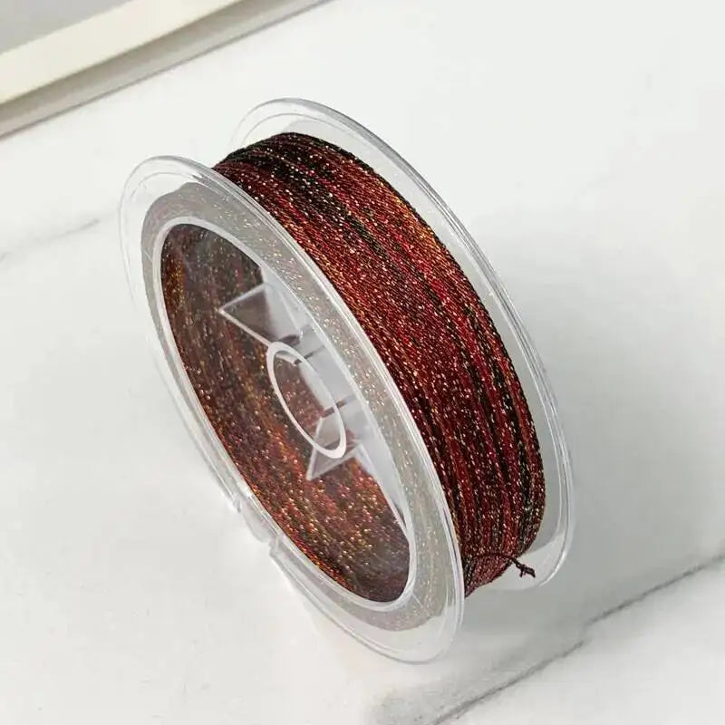 0.4MM Segment Dyed Starry Sky Thread 6-Strand Gradient Woven Rope DIY Bracelet Necklace Woven Iridescent Color Thread Oasis Select C46 0.4mm 50m