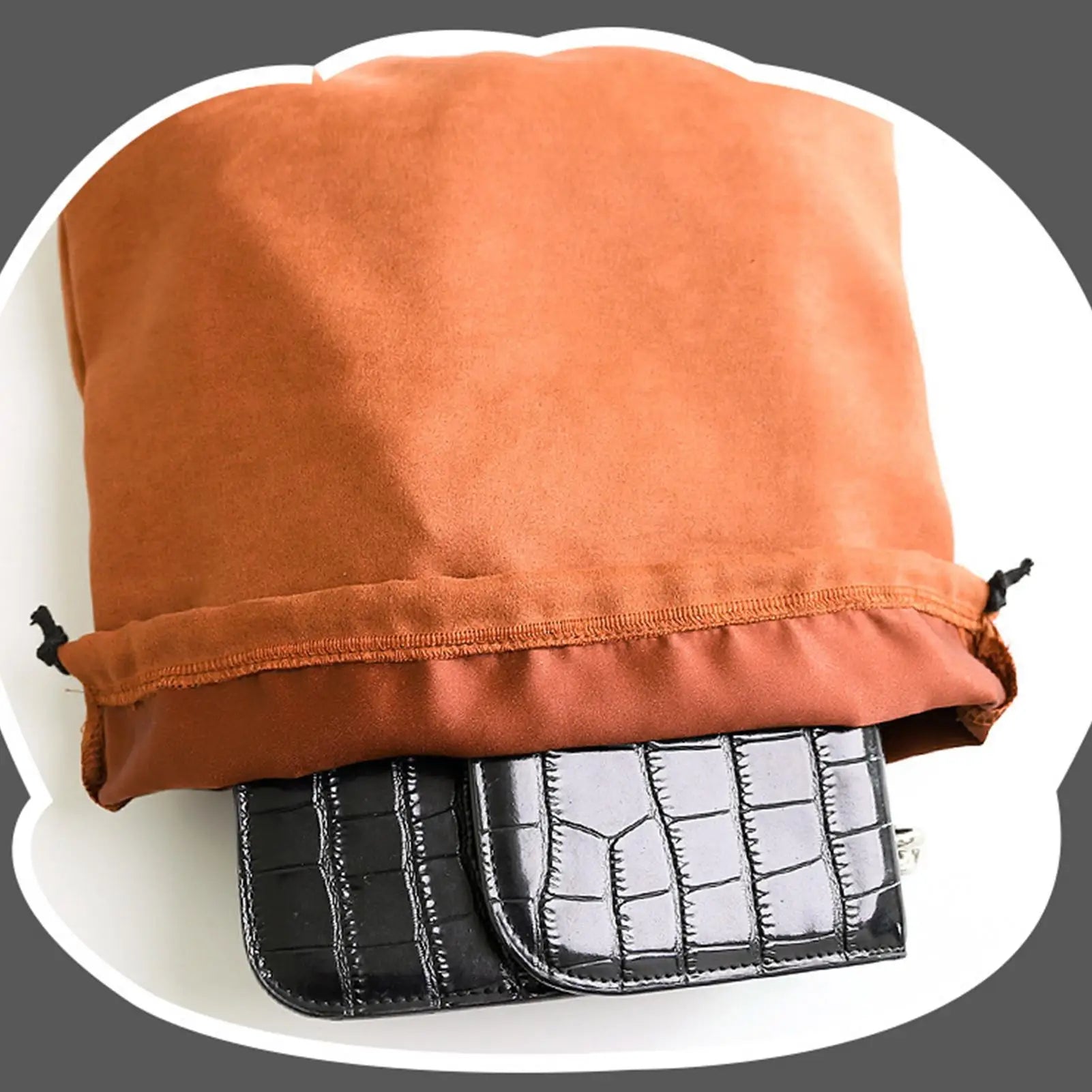 Drawstring Storage Bag Dust Bags Handbags Drawstring Purse Dust Bags Multifunctional Storage Pouch Large Handbags Cover Organize Oasis Select