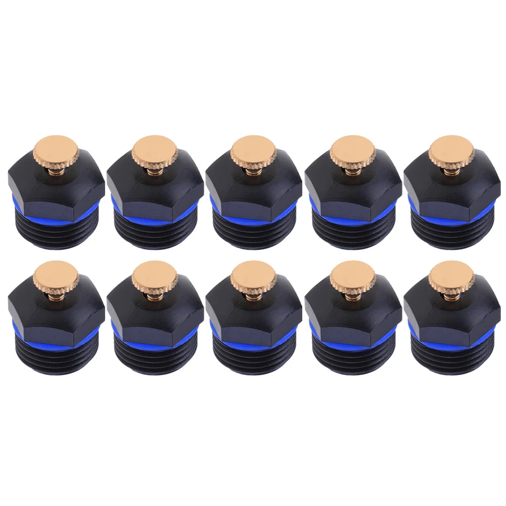 10pcs 50pcs 1/2 inch DN15 Thread Garden Sprinklers Plastic Lawn Watering Sprinkler Head Irrigation Agriculture Sprayers Nozzles Oasis Select 10Pcs Australia
