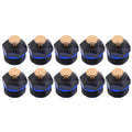 10pcs 50pcs 1/2 inch DN15 Thread Garden Sprinklers Plastic Lawn Watering Sprinkler Head Irrigation Agriculture Sprayers Nozzles Oasis Select 10Pcs Australia