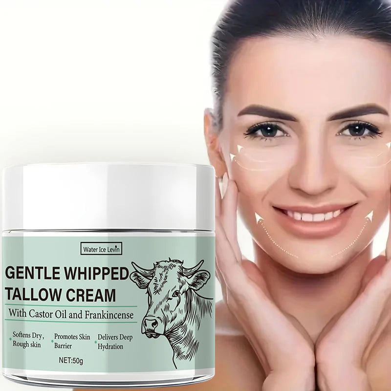 Whipped Bovine Cream – Castor Oil & Frankincense Moisturizer 50g Face & Body Cream Oasis Select