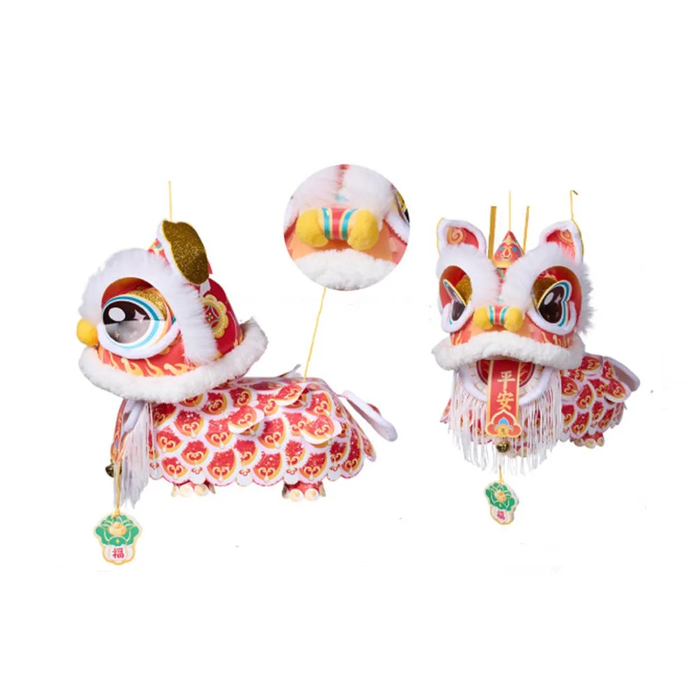 2026 Lion Dance Lantern DIY Kit | Chinese New Year Craft