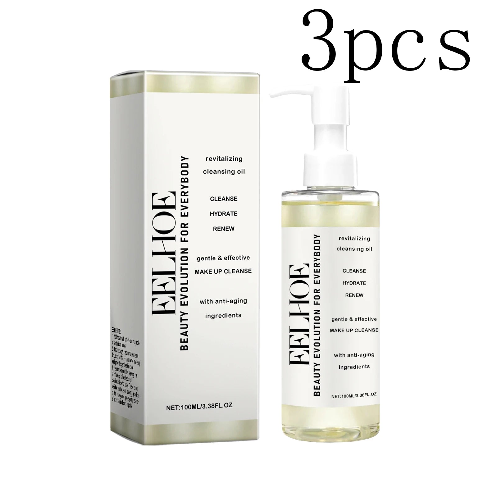 Eelhoe Gentle Cleansing Oil – Makeup Remover, 100ml