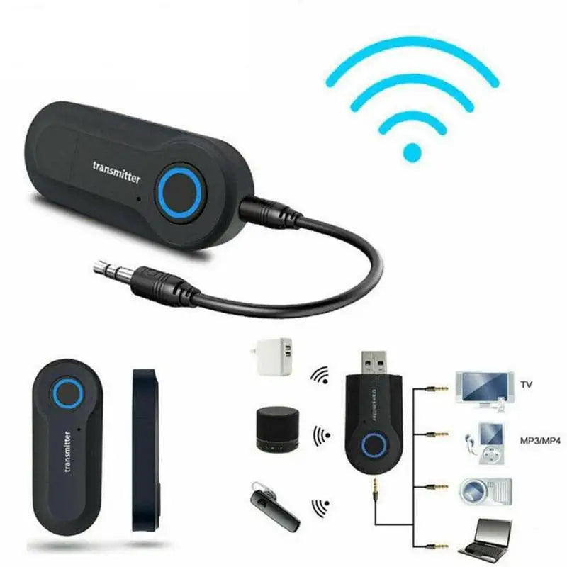 3.5mm Bluetooth 4.0 Audio Transmitter – TV, PC & Headphones