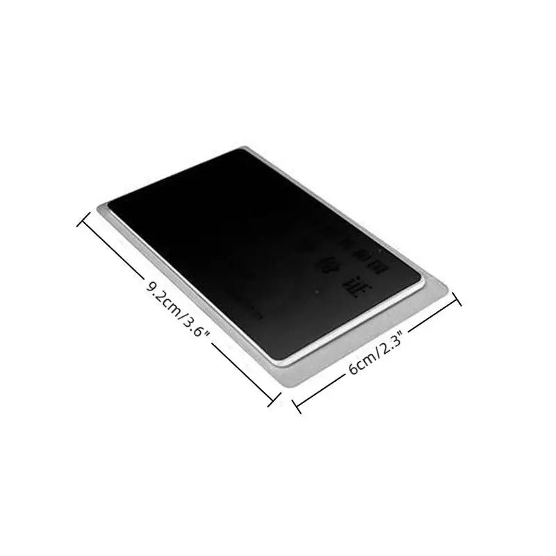 1Pcs Multipurpose Bank Card ID Card Privacy Protective Case Practical Personal Information Protectors PVC Anti Peeping Card Oasis Select A