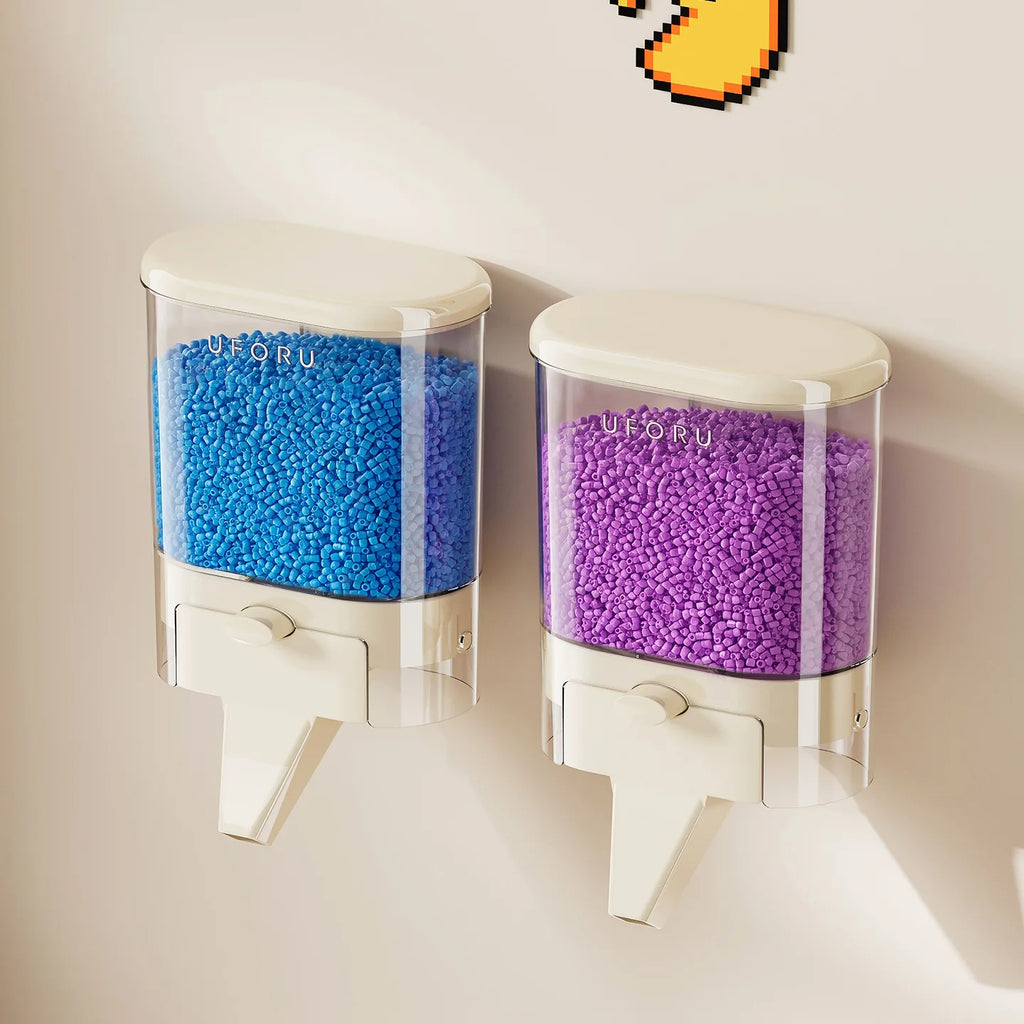 Laundry Beads Dispenser, Wall-Mounted Laundry Detergent Dispenser for Laundry Room Organization, Suitable for Laundry Scent Boos Oasis Select