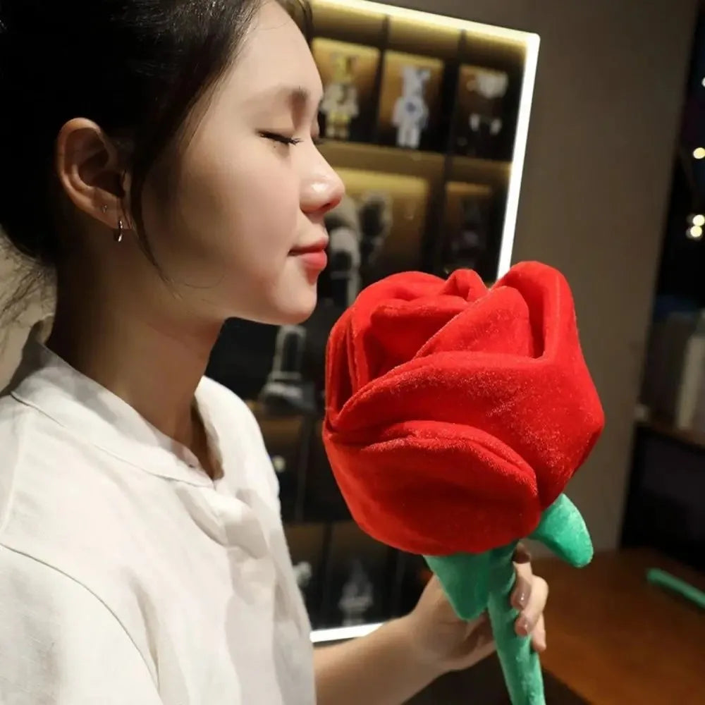 85cm Large Artificial Roses | Realistic Fabric Flower Bouquet