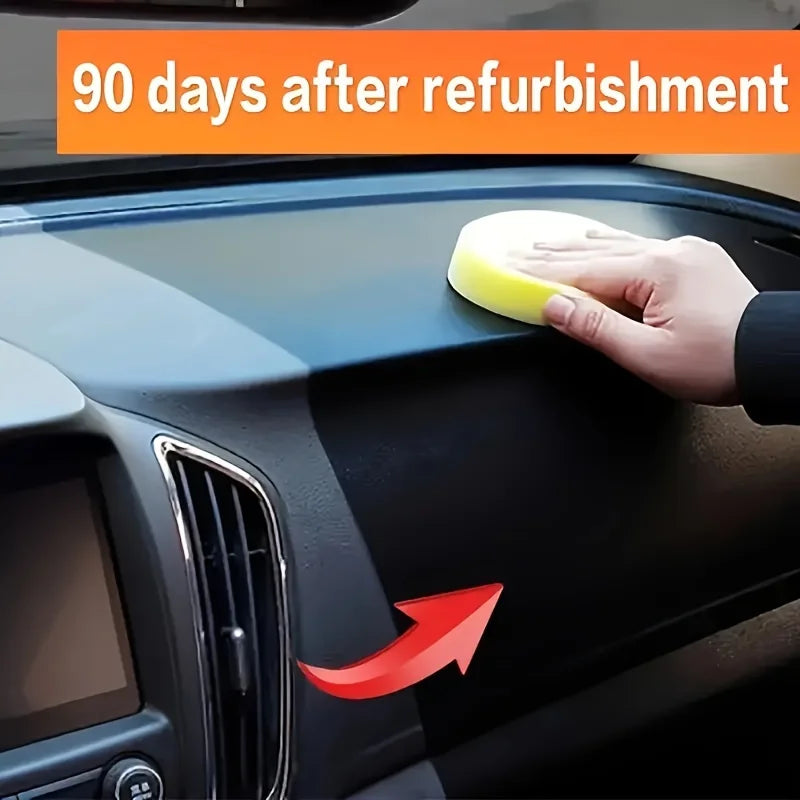 Car Restoration Wax – Nano Crystal Trim, Tire & Interior Shine