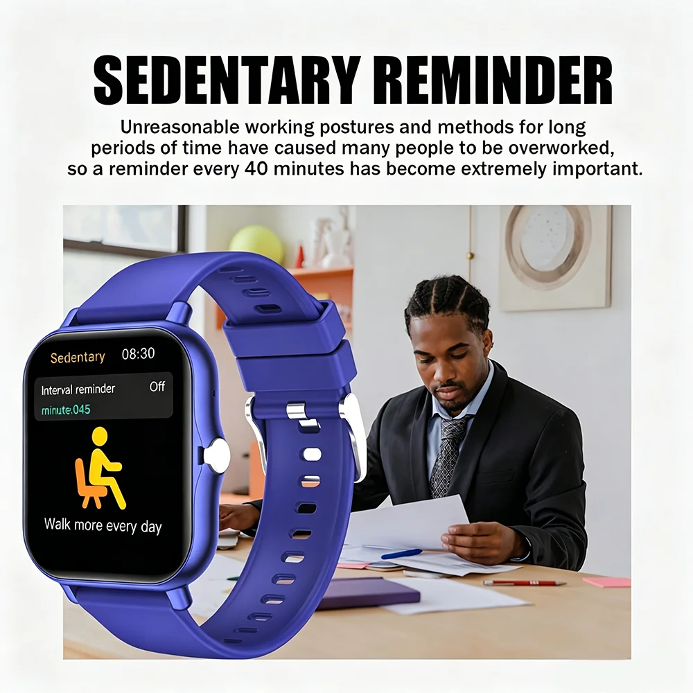 ERUN 1.83" HD Smartwatch – Calling, Sleep & Fitness Tracker