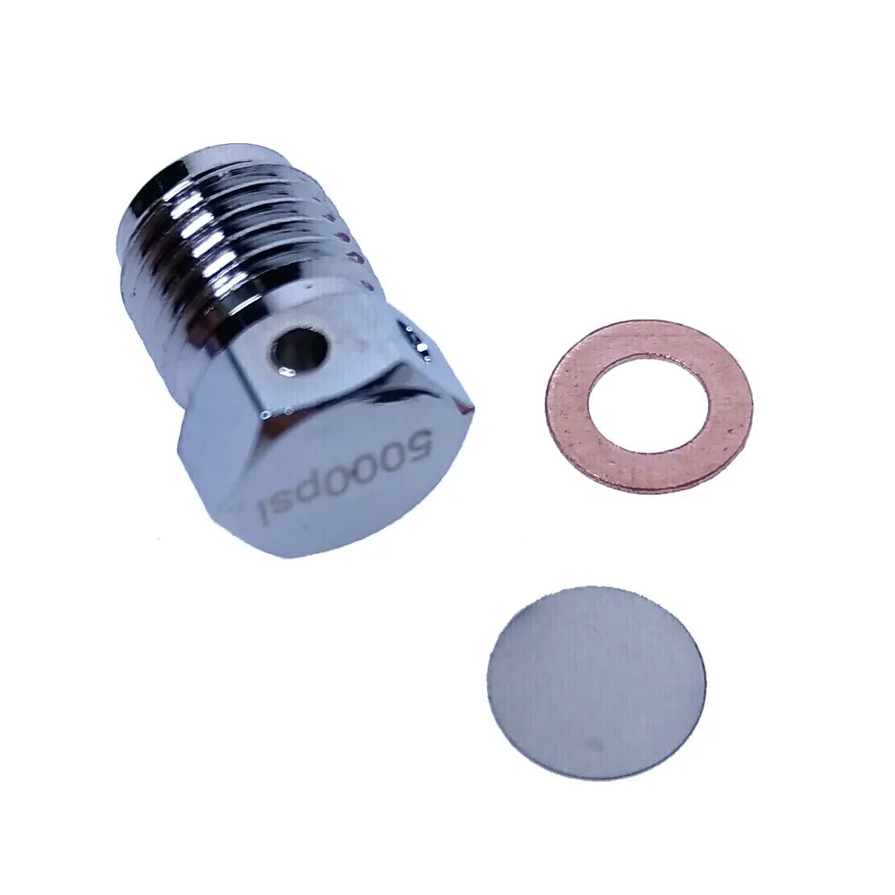 Burst Disc Assembly Scuba Diving Paintball Tank Valve 5000psi/5250psi 3/8" Oasis Select