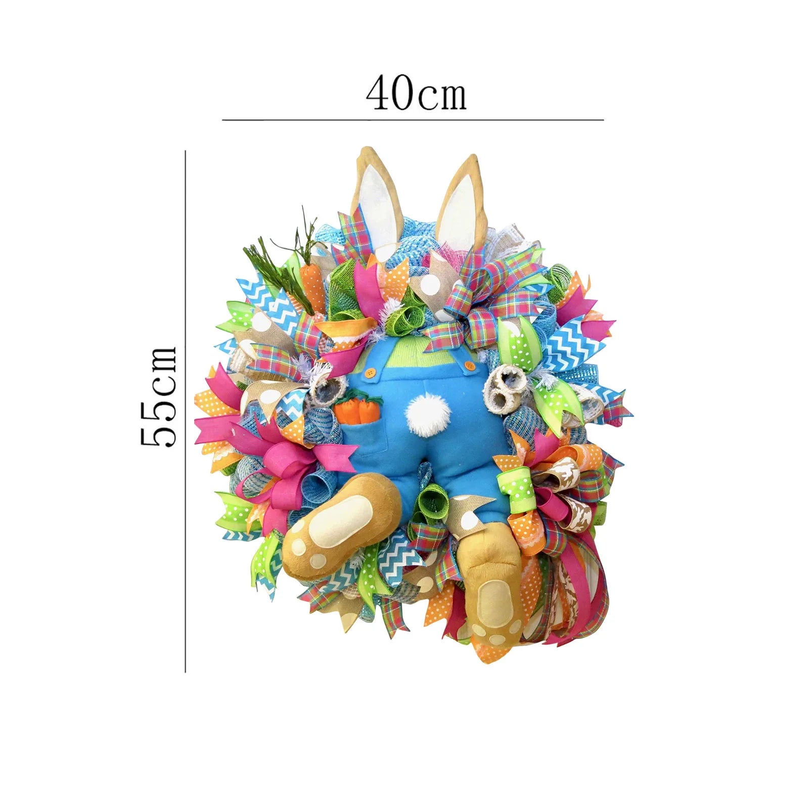 Easter Bunny Decorative Garlands Outdoor Patio Hanging Decorations Wall Holiday Themed Decorative Props Oasis Select