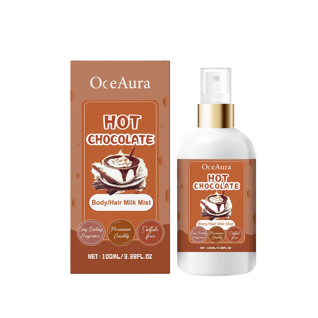 OceAura Body & Hair Mist – Moisturizing Firming Spray 100ml Body & Hair Mist Oasis Select Hot Chocolate