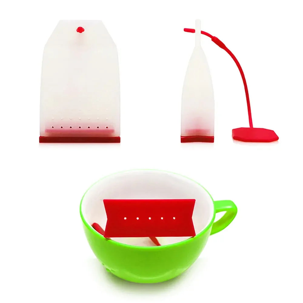 3/6pcs Silicone Food Grade Silicone Tea Strainer Tea Infusers Tea Bag Tea Filter Infuser Diffuser Coffee Tea Tools Kitchen Tools Oasis Select