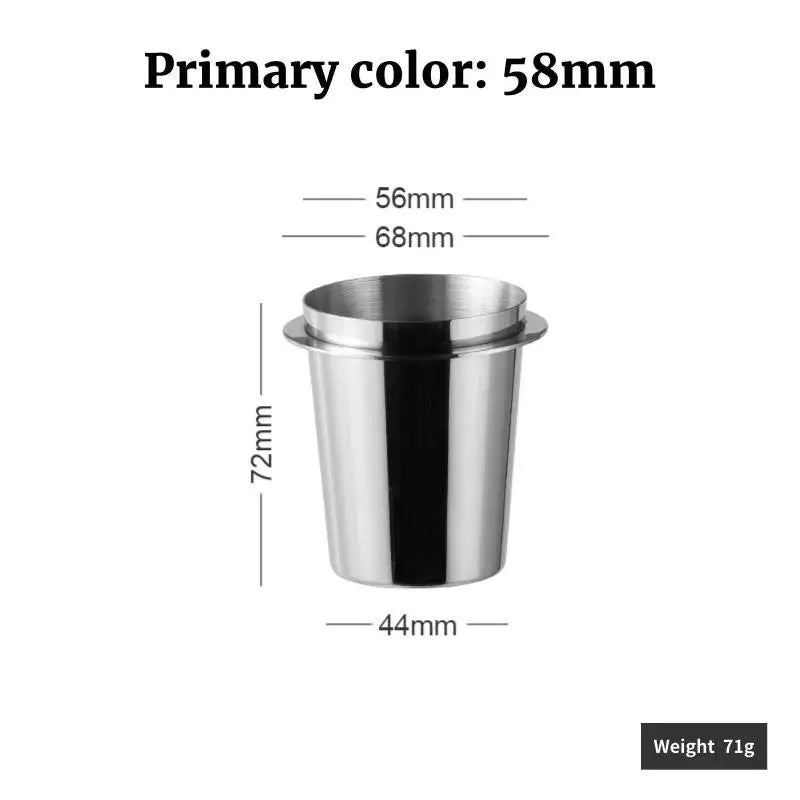 Stainless Steel Coffee Measuring Cup Heat&Cold Resistant Precise Measurement for Cold Brew Pour Over Coffee Making Oasis Select silver C