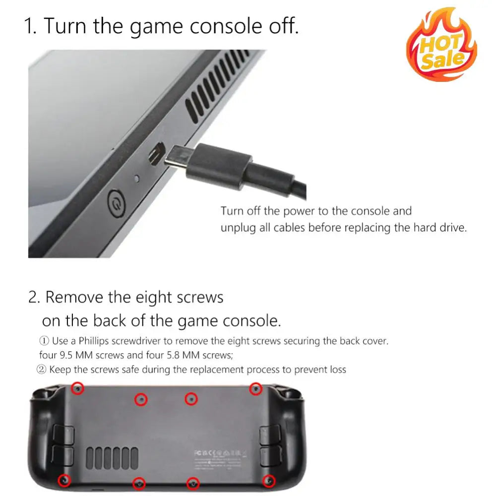 Heat Sink Copper with Thermal Silicone Pad Heat Cooler Radiator Antioxidant Game Console Accessories for Steam Deck M.2 2230 SSD Oasis Select