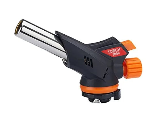 ProfessionalAdjustable Butane Torch Kitchen Blow Lighter Cooking Propane Creme Brulee Torch with Reverse for BBQ Baking Oasis Select