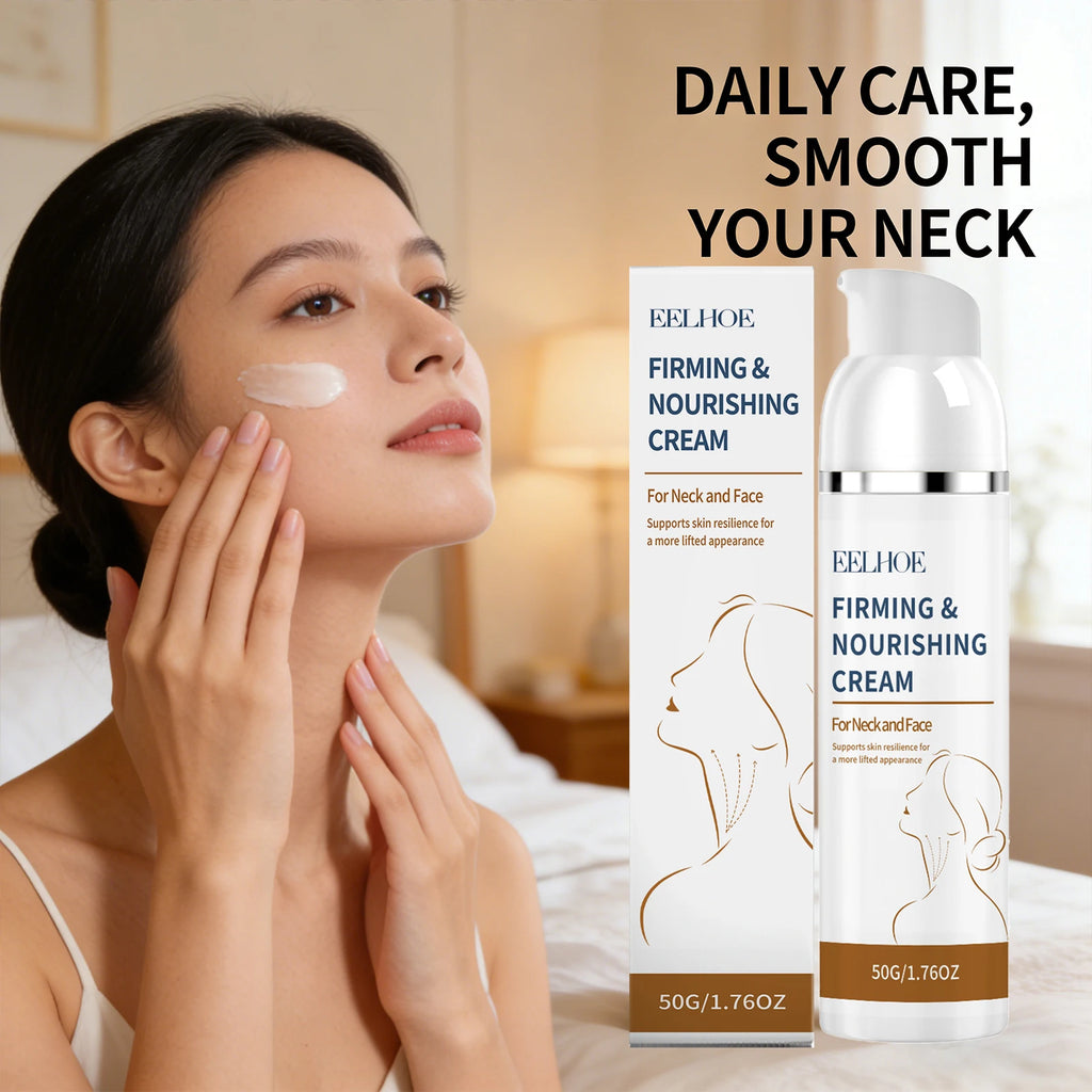 Firming Nourishing Cream Neck Face Lifting Hydrating Fine Lines Brighten Moisturizing Daily Care 50g Tighten Lift Neck Cream Oasis Select