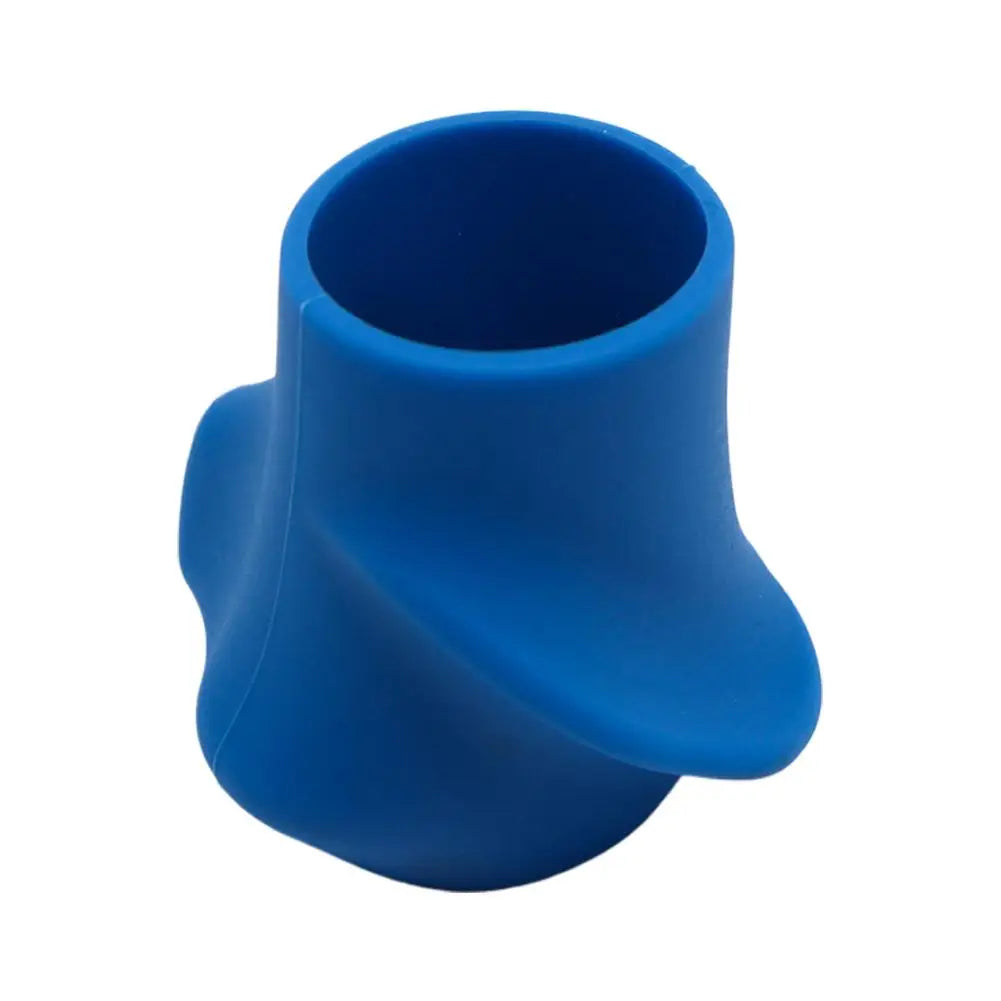 3 Colors Available Tennis Grip Corrector Soft Silicone Anti-Slip Ergonomic Comfort Handle Grip Corrector Training Device Oasis Select Blue
