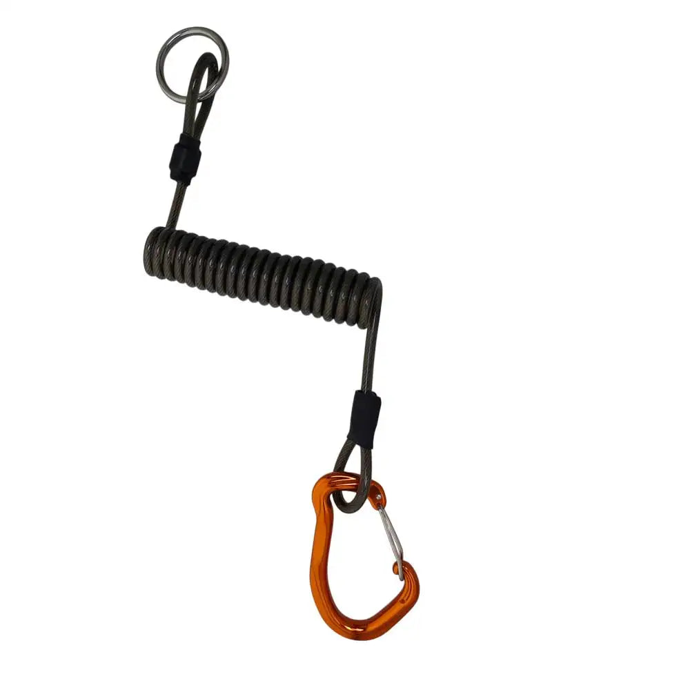Kayak Canoe Retractable Cable Reel Tow Line with 12KN Aluminum Alloy Snap Hook and 316 Stainless Steel Ring Oasis Select