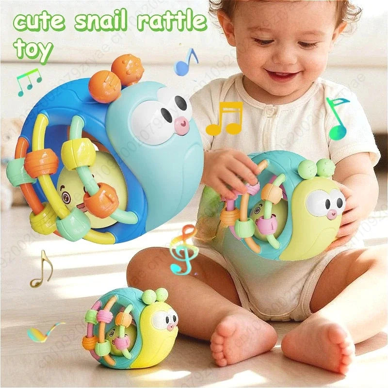Baby Balls Rattle Comforter Toy Soft Hand Grasp Ball Educational Sensory Toys Activity Baby Crawling Toys 0 6 12 Months Oasis Select