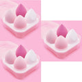 4/8/12/16pcs Makeup Sponge Blender Beauty Egg Cosmetic Puff Foundation Sponges Powder Puffs Women Make Up Accessories Oasis Select 12pcs pink boxes