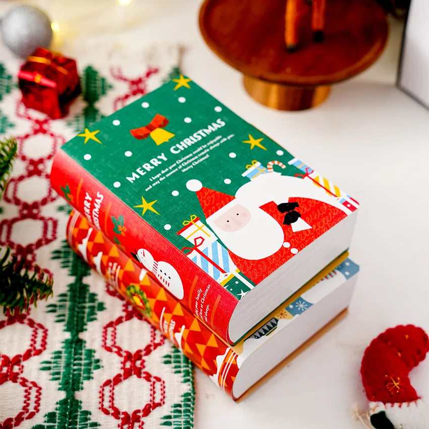 Christmas Magic Book Candy Gift Box | Santa Xmas Party Favor