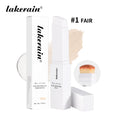 Color-changing Foundation Stick Blanc Foundation Korean Makeup Base High Coverage Concealer Natural Nude 2 IN 1 Foundation Stick Oasis Select 2pcs fair