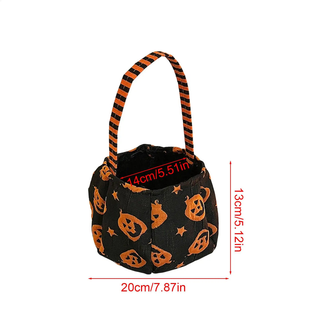 Halloween Trick-or-Treat Candy Bag – Pumpkin Boo Kids Tote