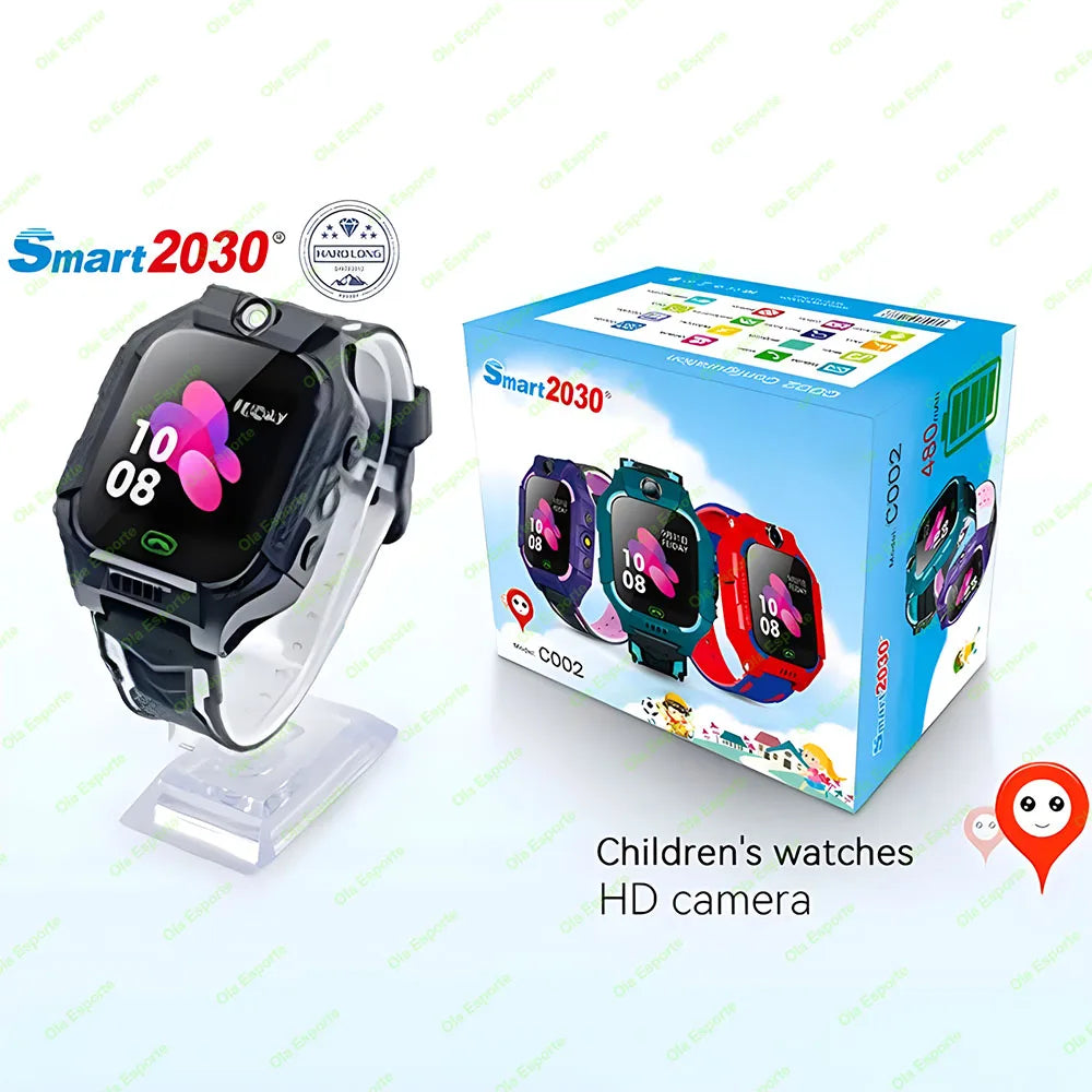 Kids GPS Smartwatch 2G SIM SOS Tracker | IP67 Waterproof