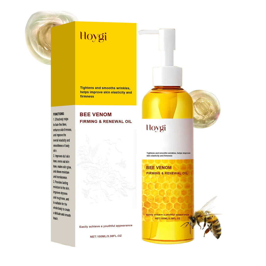 Hoygi Bee Venom Firming Body Oil – Skin Tightening 100ml Firming Body Oil Oasis Select 100ml