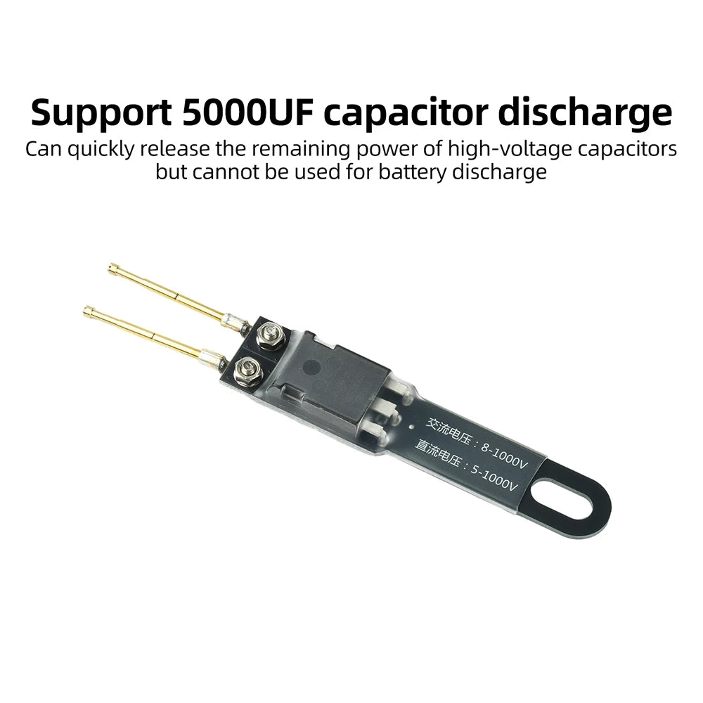High-Voltage Discharge Capacitor AC/DC Anti-Electric Shock Switch Power Supply Maintenance Testing Tool for Professional Use Oasis Select