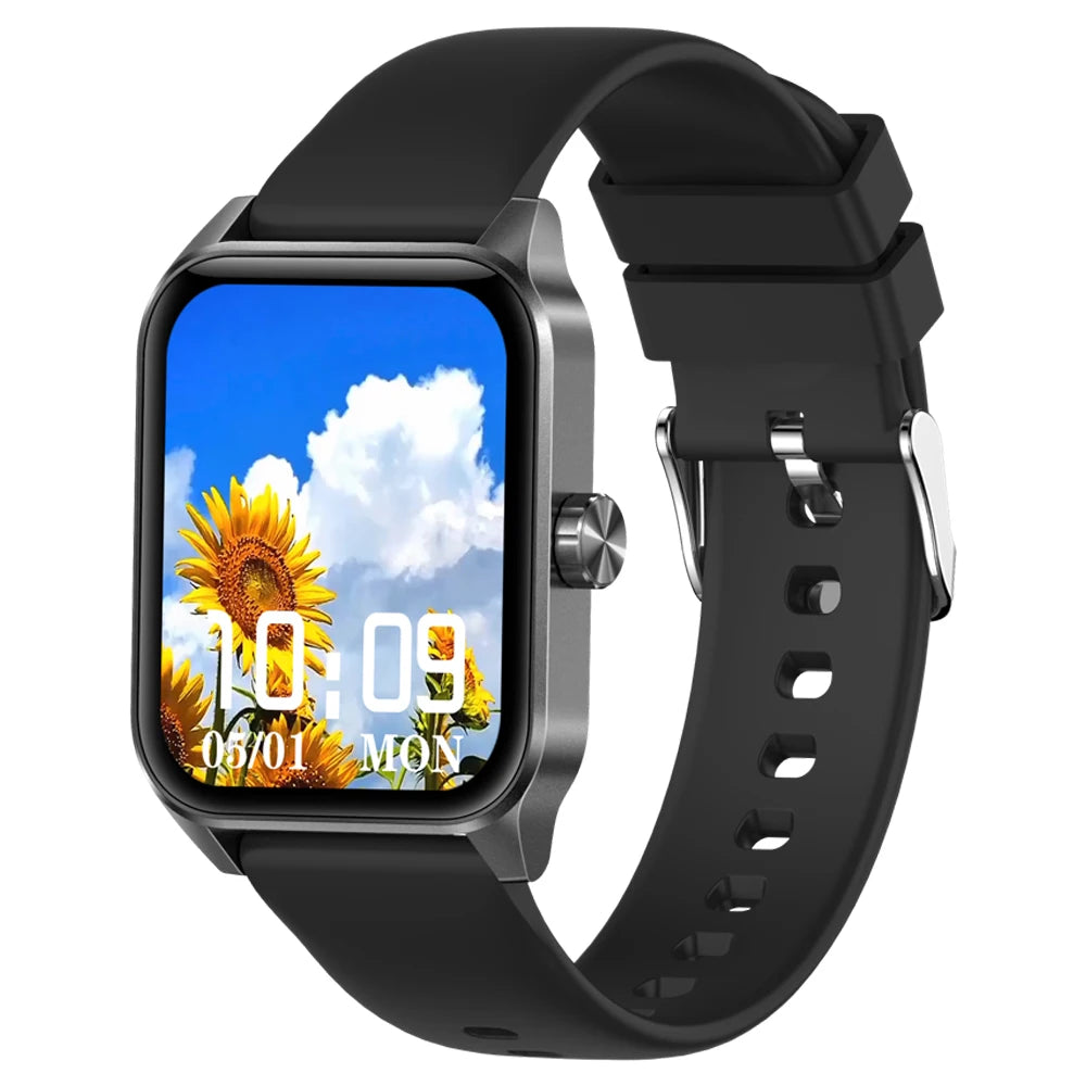 Women Smart Watch Blue Tooth Call Calendar Men Lady 3D Dynamic Dial Smartwath Sports Modes Heart Rate Health Watches Waterproof Oasis Select BKBKS