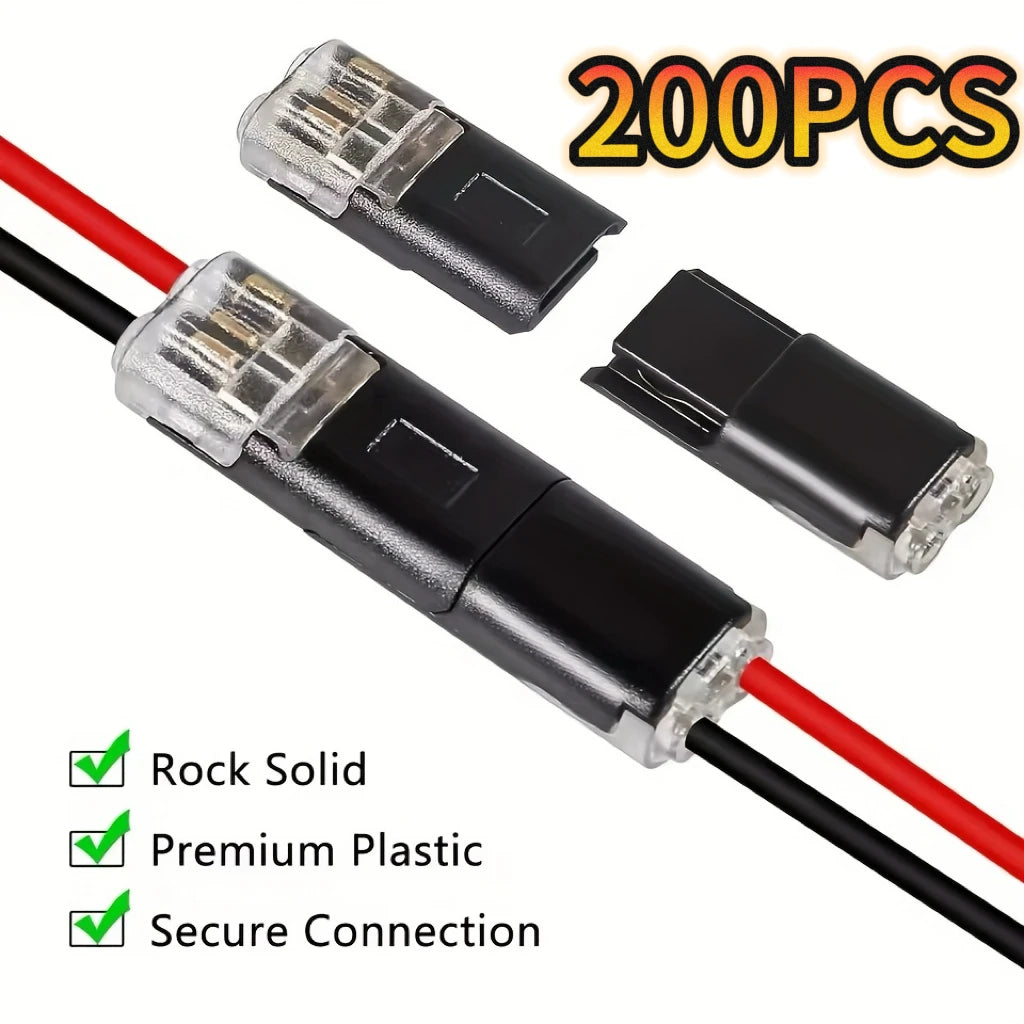 Premium Electric Wire Connector No Strip Line Cable Interconnection Detachable Automotive Terminal Plug Universal Grade Reliable Oasis Select