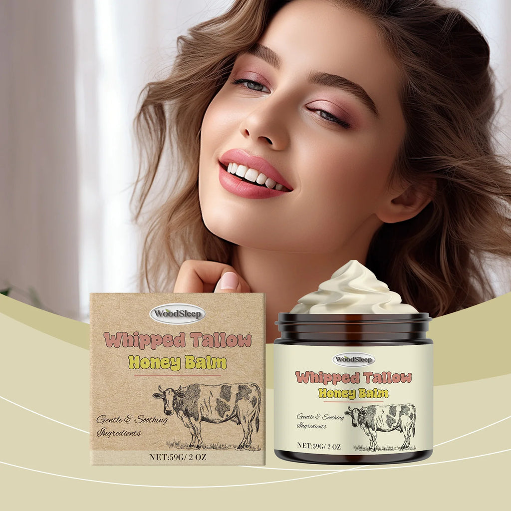 WOODSLEEP ﻿Honey Face Nourishing Creams Reduces Fines Line Enhance Skins Elasticity Facial Brightening Skincare W-rinkle Creams Oasis Select