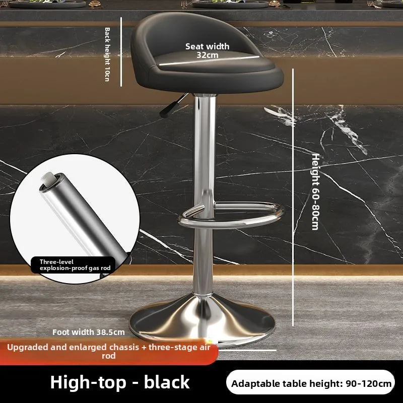 Bar chairs, bar comfort, stools, lifts, swivel backrests, chairs, front desk, cashier, high stool Oasis Select 1