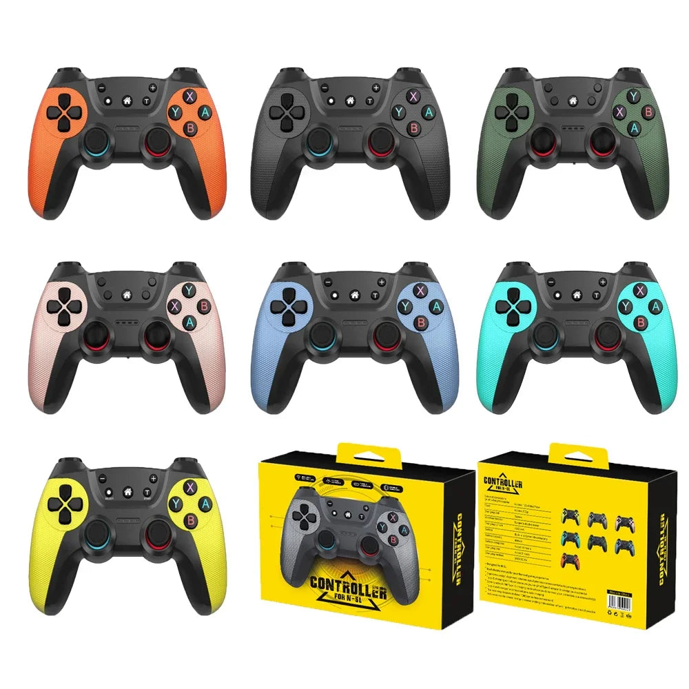 Wireless Bluetooth Gamepad for Nintendo Switch, Android & PC