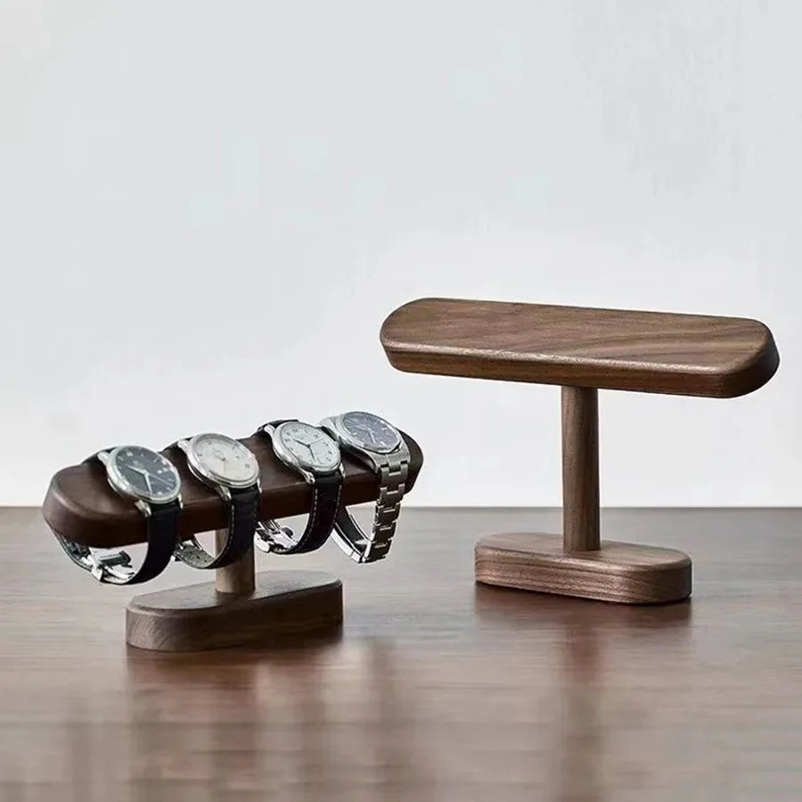 Walnut Watch Bracket Display Holder Jewelry Bracket Chain Anklets Hanger Stand Racks Organizer For Counter Shows Oasis Select