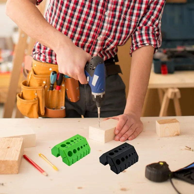 1-20PCS 3D Printed Drill Guide Tool Portable Drill Bit Alignment Jig for Woodworking Precise Positioning DIY Woodworking Helper Oasis Select