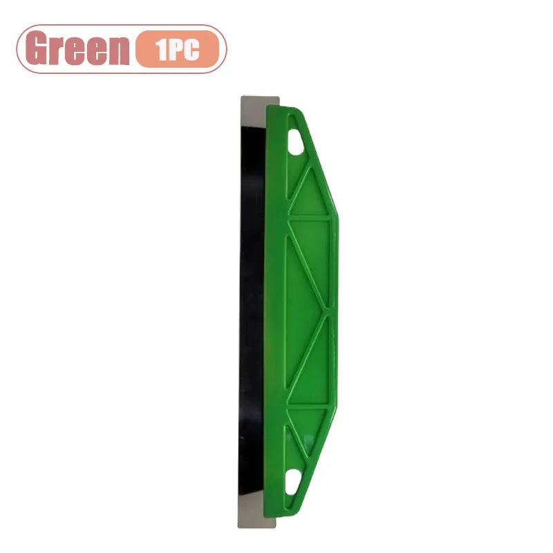 1-10PCS Stainless Steel Wallpaper Scraper Putty Knife Plastic Handle Drywall Mud Trowel for Paint Removal Caulk Home DIY Oasis Select Green-1PC